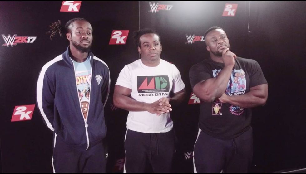 WWE2K17 - The New Day e test P9 Plus
