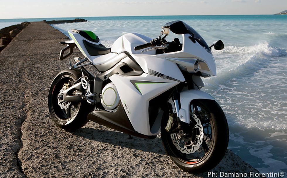 Introducing Italian new all-electric superbike