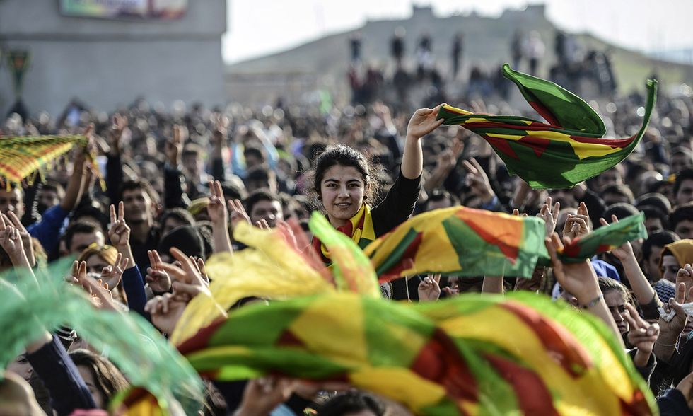 Kobane liberata: la festa dei curdi