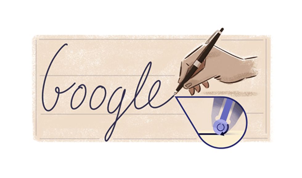29 settembre: il doodle di Google ricorda Biro e la sua penna a sfera