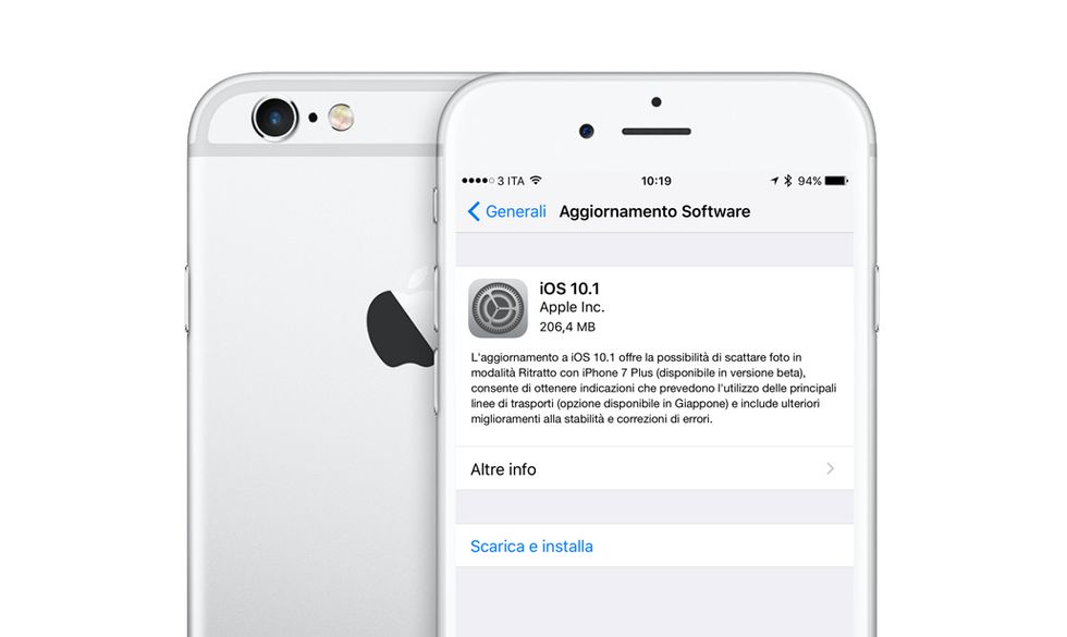 Apple iOS 10.1: perché scaricare l’aggiornamento