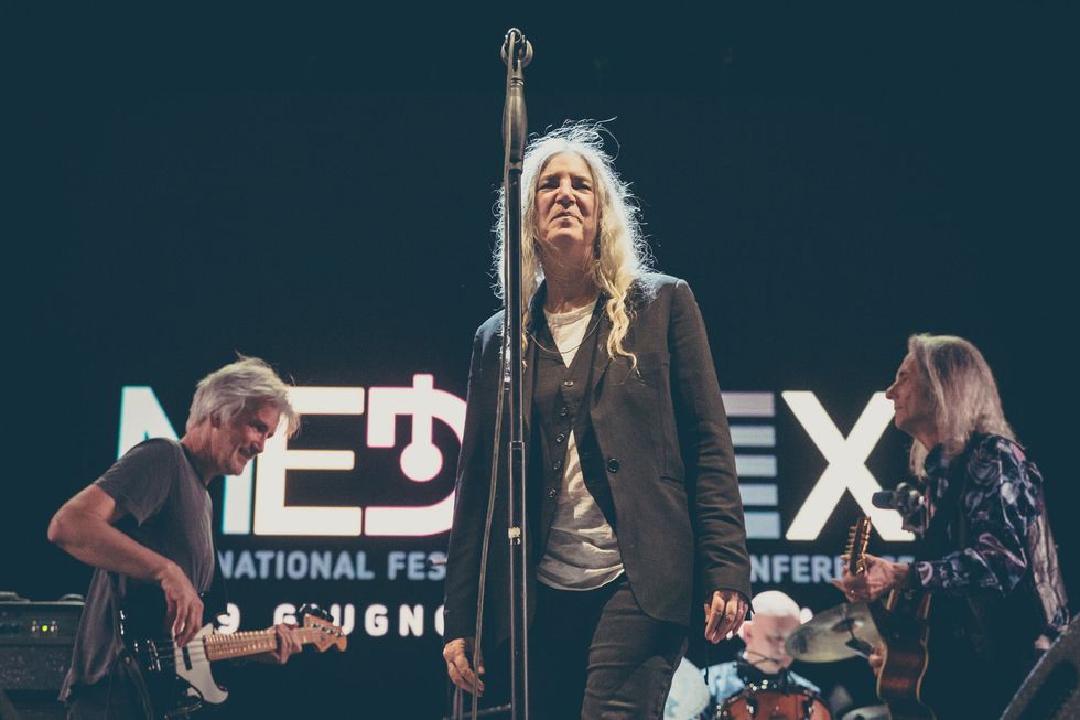 Liam Gallagher e Patti Smith conquistano il Medimex di Taranto