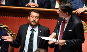 Salvini-Senato-Conte-facce-1