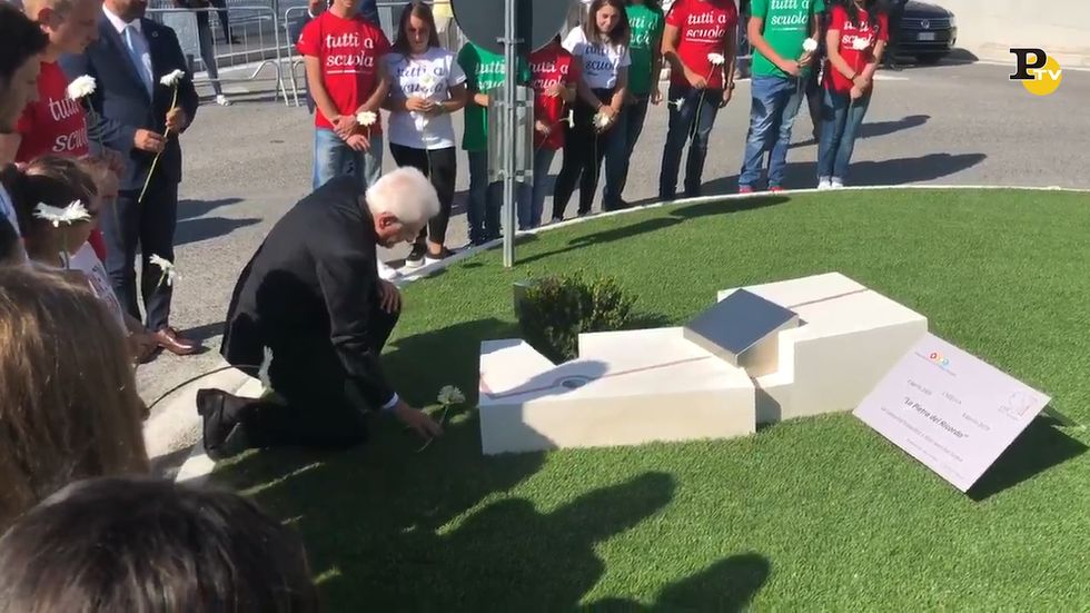 L'Aquila, il Presidente Mattarella ricorda le vittime del terremoto