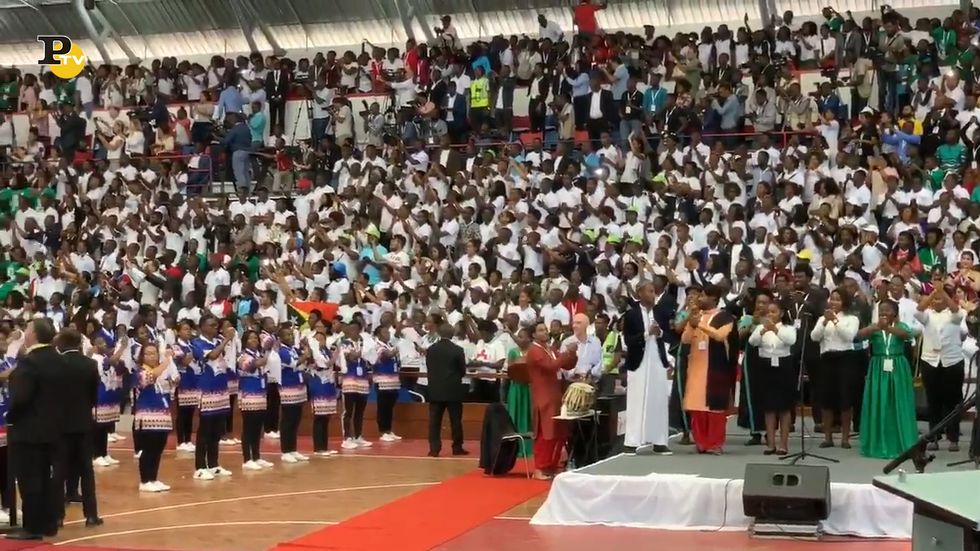 Mozambico, Papa Francesco incontra i giovani a Maputo