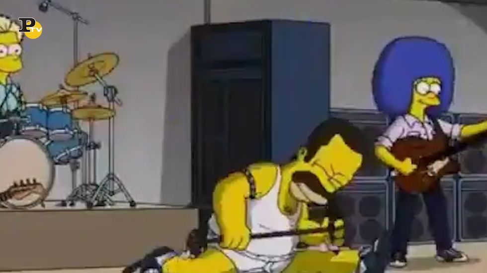 I Simpson omaggiano i Queen con una gag ispirata al Live Aid