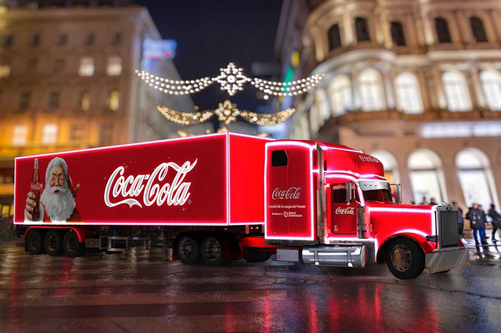 Coca-Cola e Banco Alimentare condividono la magia del Natale