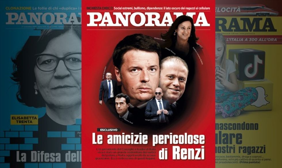Le amicizie pericolose di Renzi - Panorama in edicola