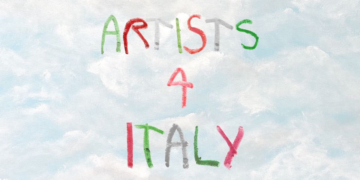 Arte e creatività in pista per sostenere il sistema sanitario italiano contro il coronavirus