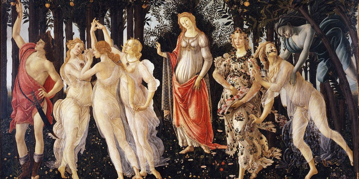 Stuck at Home, Let's Enjoy the Spring (by Botticelli)