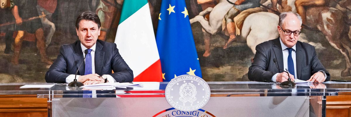 L'Italia stanzia il 2,8% del pil per Coronavirus