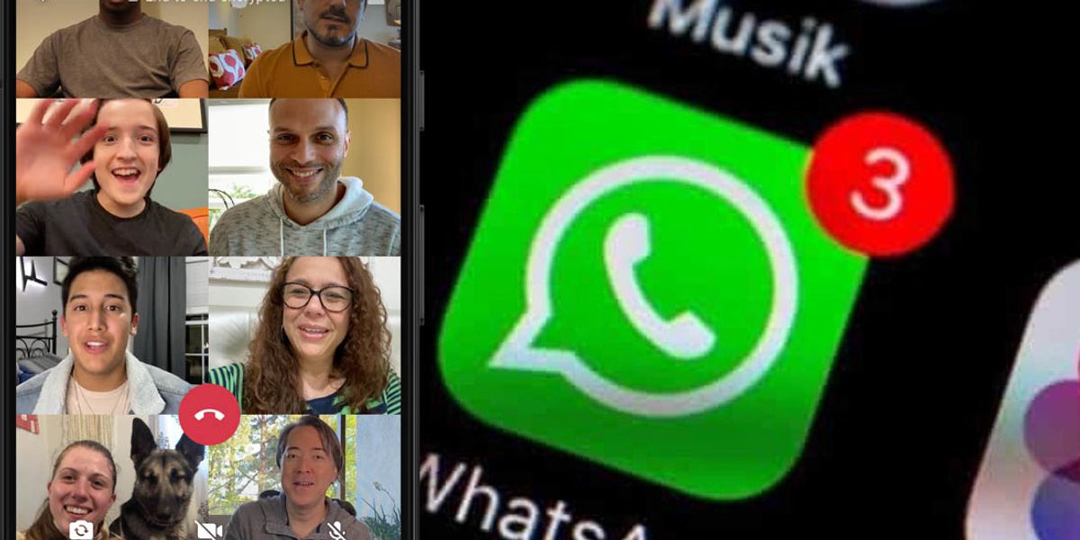 WhatsApp ora connette fino a 8 persone e piace anche agli utenti business