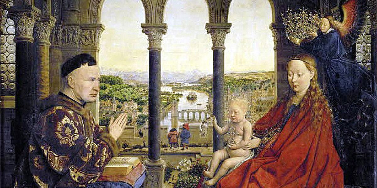 Jan van Eyck: il mondo del Cancelliere Rolin