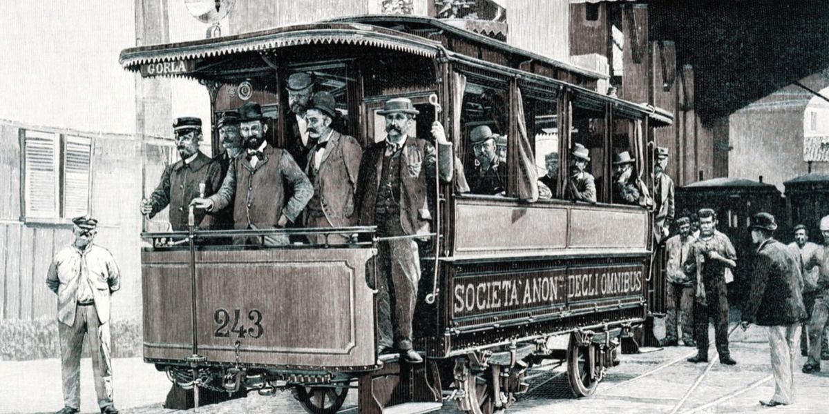 Milano e il trasporto urbano: storia e foto