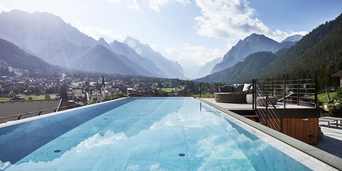 Le 6 piscine outdoor più belle del Trentino e dell'Alto Adige