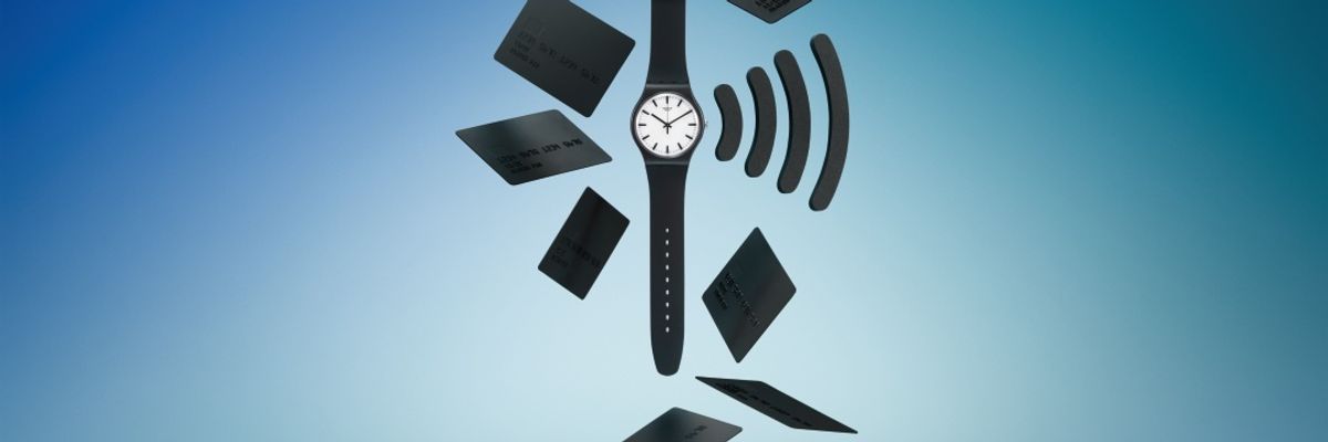 Rivoluzione contactless: Swatch lancia il primo orologio con carta di credito integrata