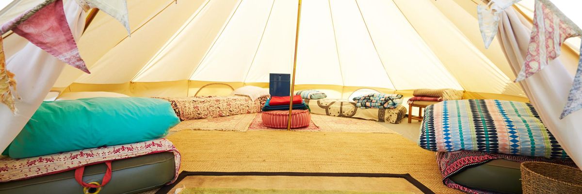 Glamping in tenda sì, ma a cinque stelle
