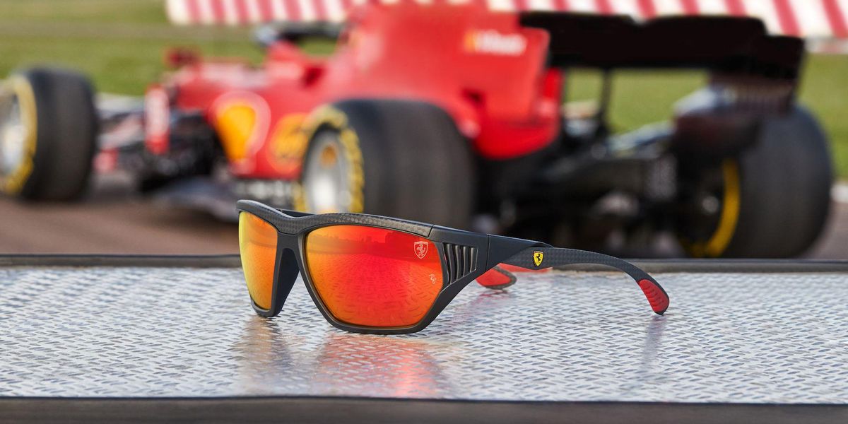 Gli occhiali da F1 di Ray-Ban per Scuderia Ferrari