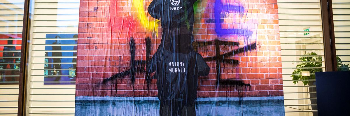 Antony Morato e TvBoy, insieme per una collezione pop-fashion