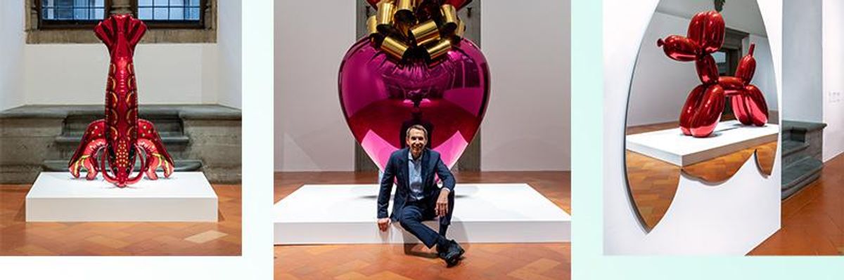 «Jeff Koons. Shine». La mostra al Palazzo Strozzi di Firenze