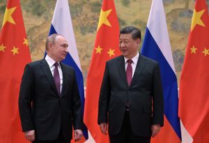 Xi Jinping Russia Putin