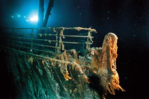Scomparso sottomarino, Oceano Atlantico, Titanic