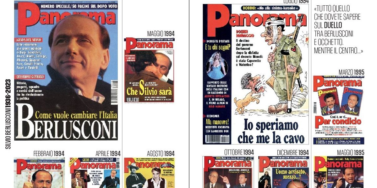 Berlusconi, un volto nella storia