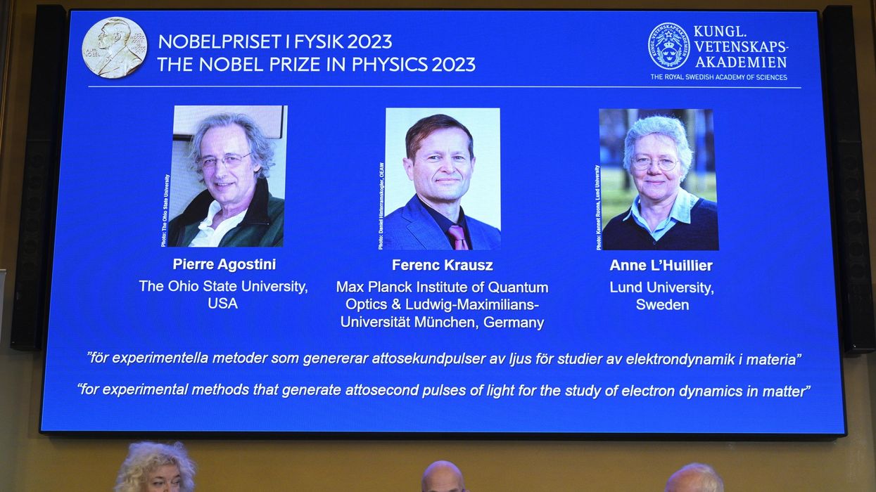Nobel per la Fisica a Agostini, Krausz e L
