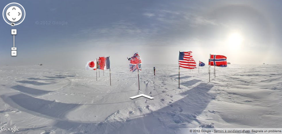 Google Street View: tutti sulla neve