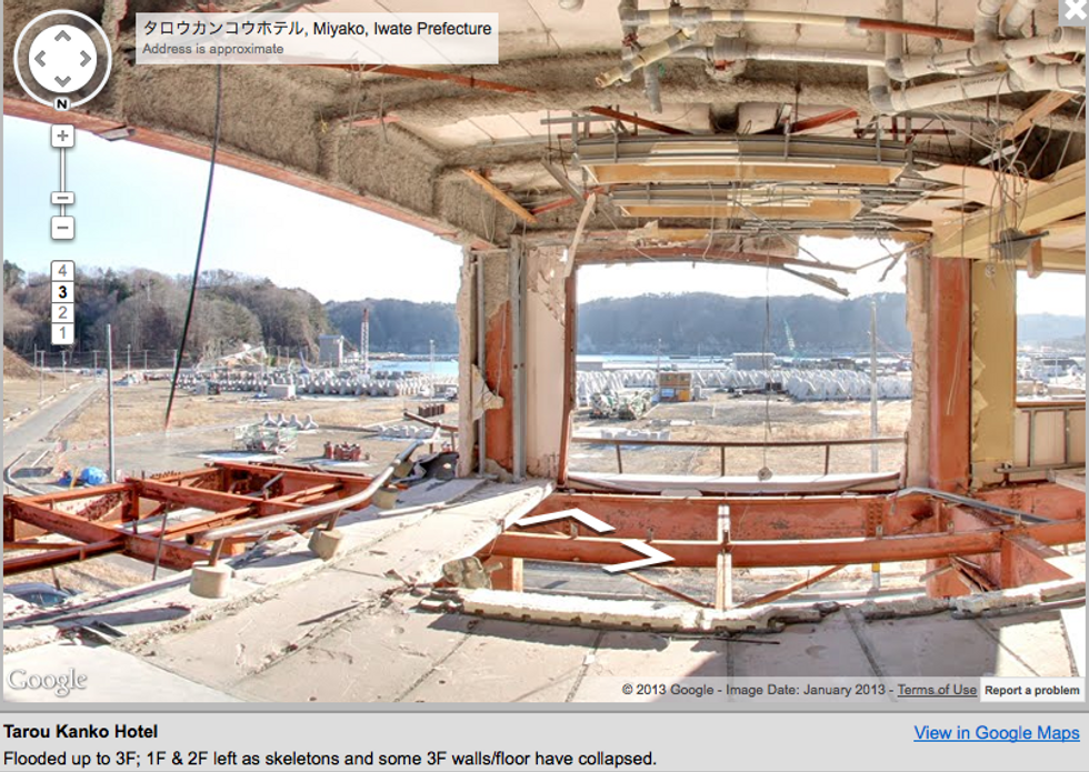 Google Street View in Giappone dopo Fukushima