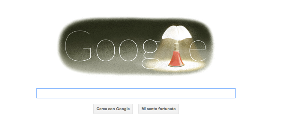 Google Doodle: Gae Aulenti