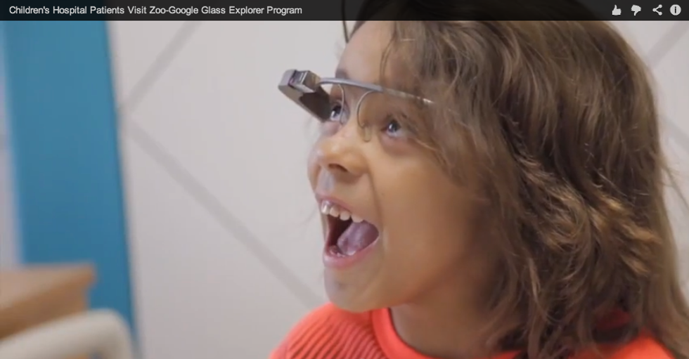 Google Glass: in aiuto dei bambini malati