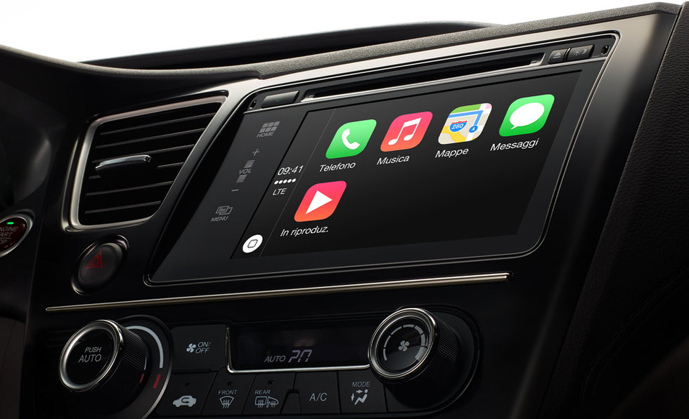 Apple CarPlay, ecco come funziona a bordo delle prime auto