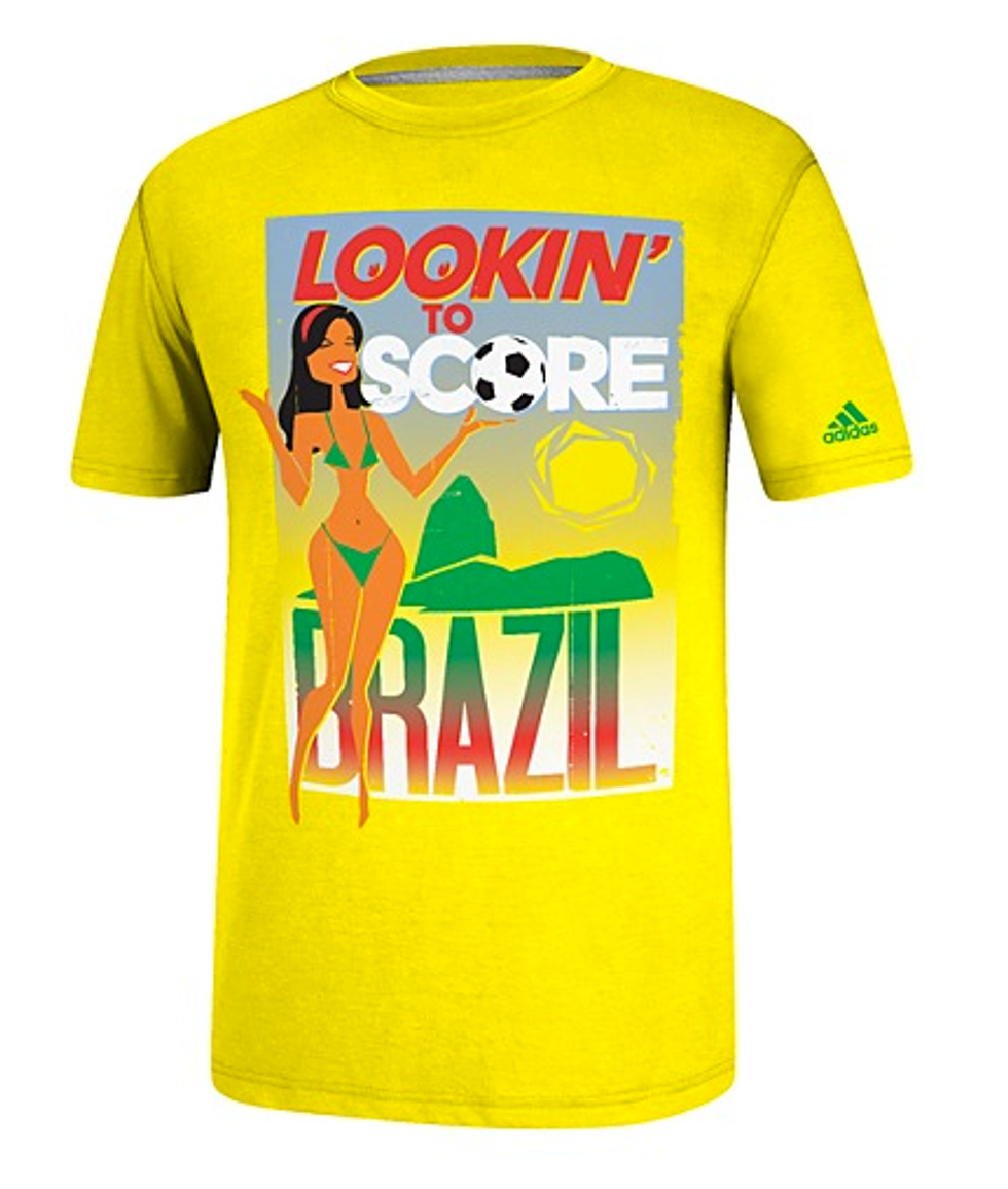 Le magliette che imbarazzano il Brasile