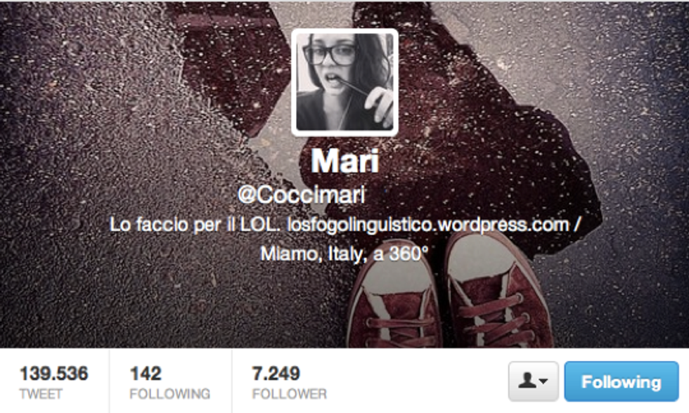 @Coccimari: Mi piaccio da pazzi. Questa è la verità
