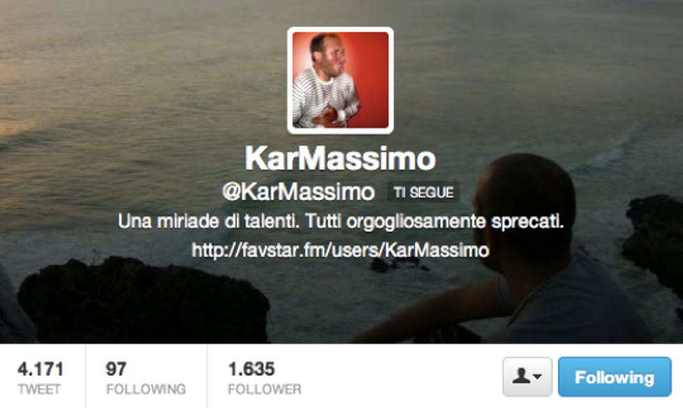 @KarMassimo: cerco sempre di farlo con ironia