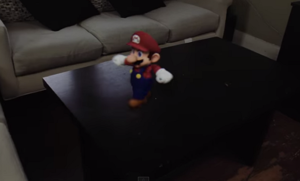 Super Mario è in salotto
