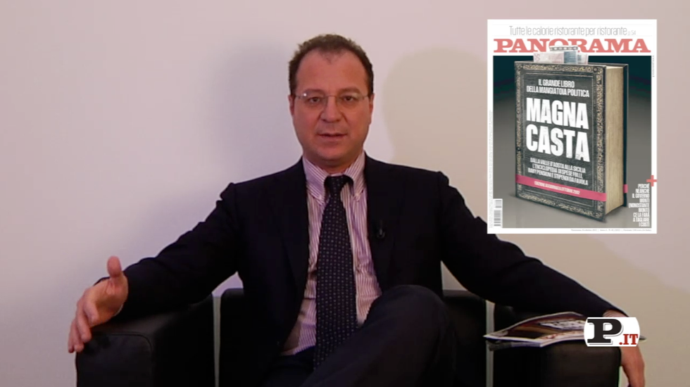 Il direttore Giorgio Mulè presenta il nuovo numero di Panorama, in edicola dal 4 ottobre