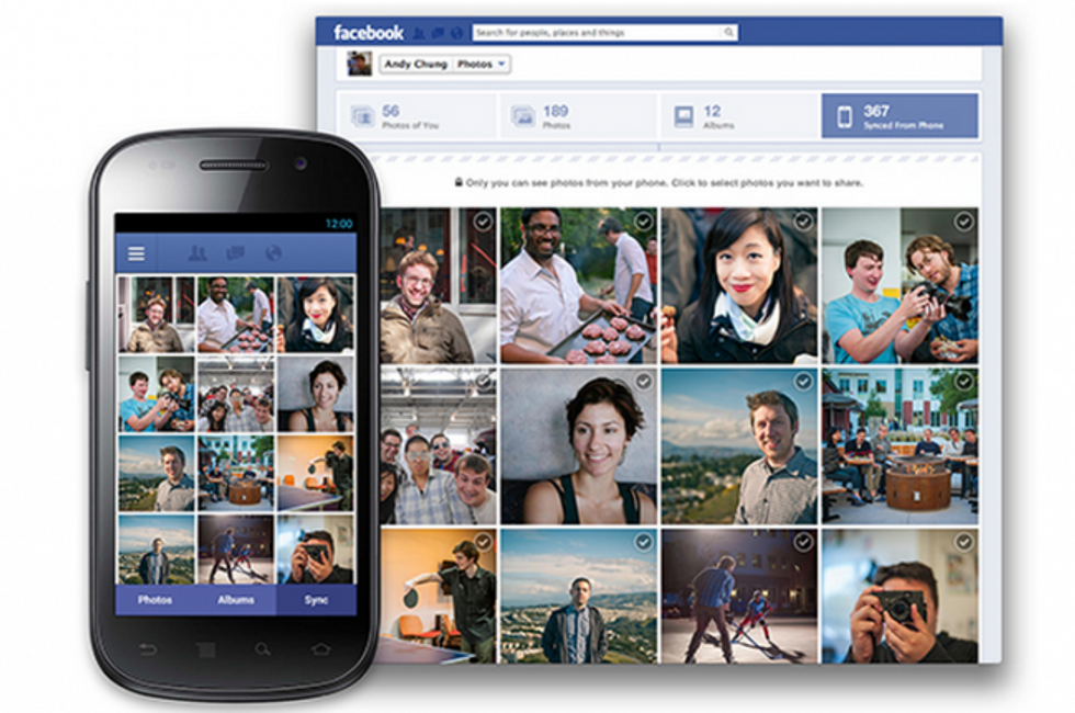 Facebook Photo Syncing, arriva l'upload automatico delle immagini scattate da Android