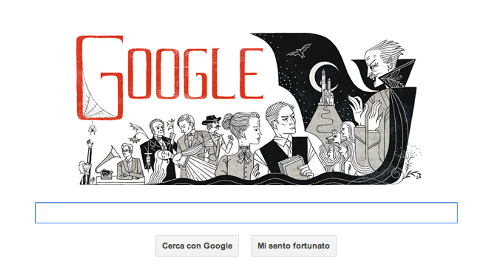 Bram Stoker: Google lo celebra con un doodle