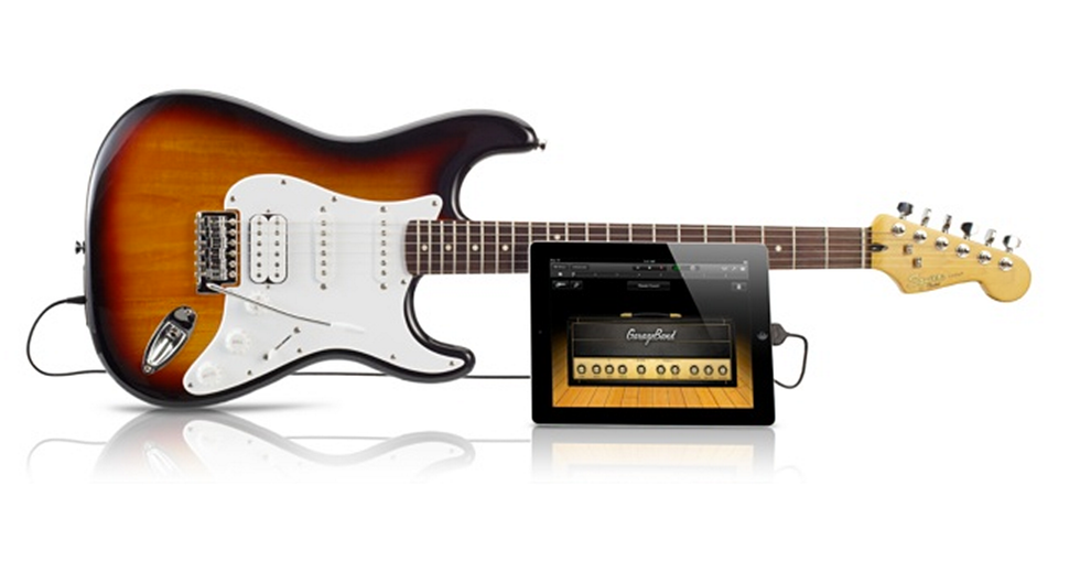 Fender Stratocaster Squier USB, la chitarra che si attacca all’iPad
