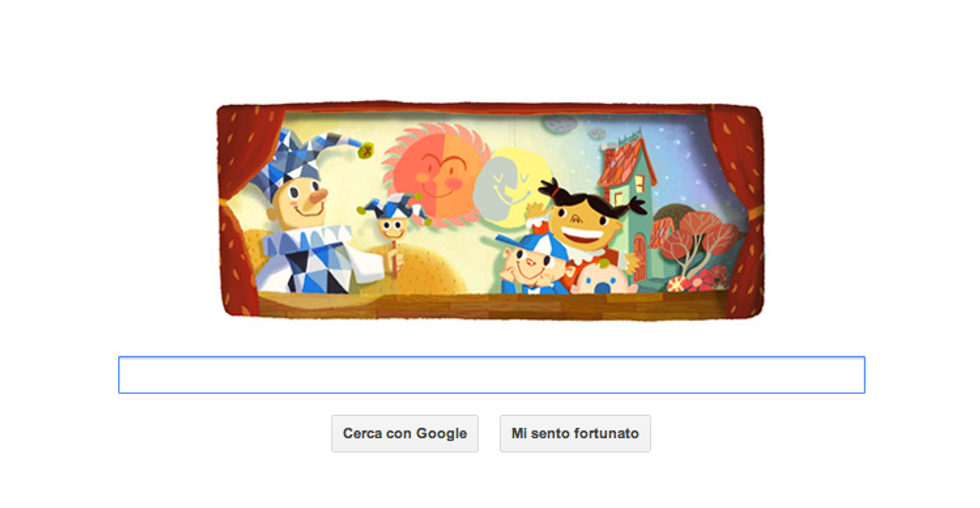 Google: un doodle per la Giornata dell'Infanzia