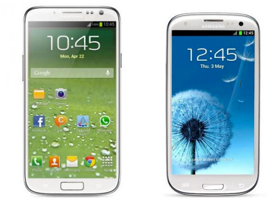Samsung Galaxy S4, le prime foto dell'interfaccia utente