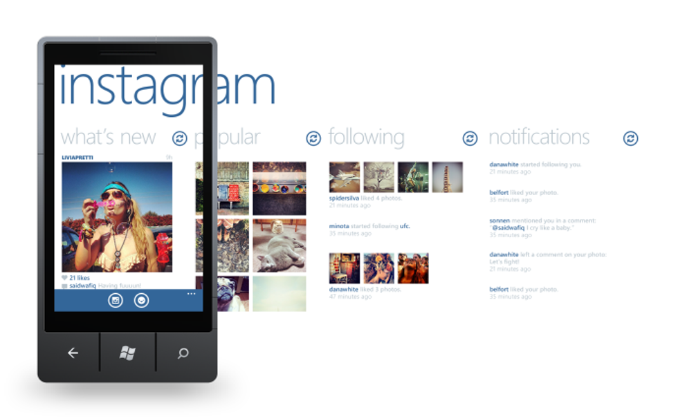 Instagram arriverà su Windows Phone (non subito però)