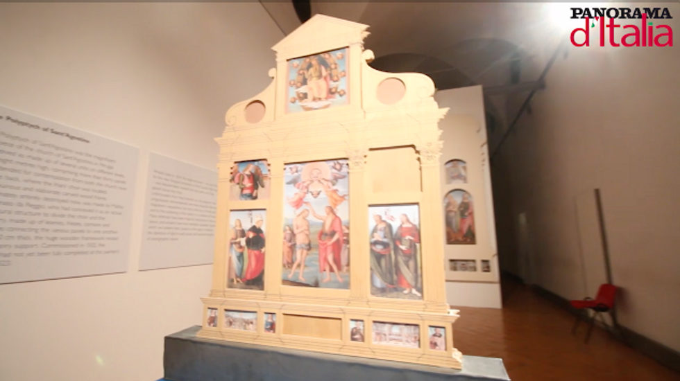 Arte e tecnologia, il capolavoro del Perugino in mostra a Milano