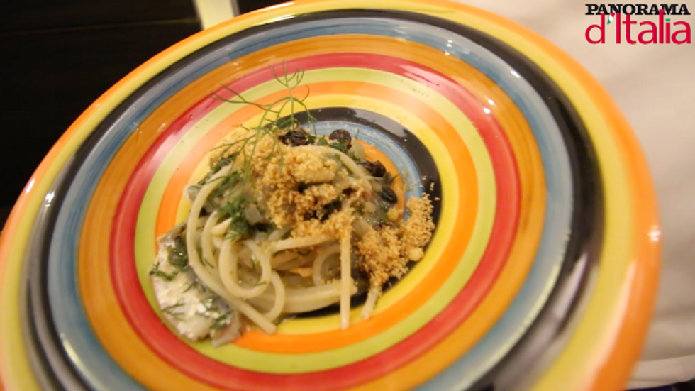 Spaghetti alle sarde, la ricetta dello chef Peppe Venezia
