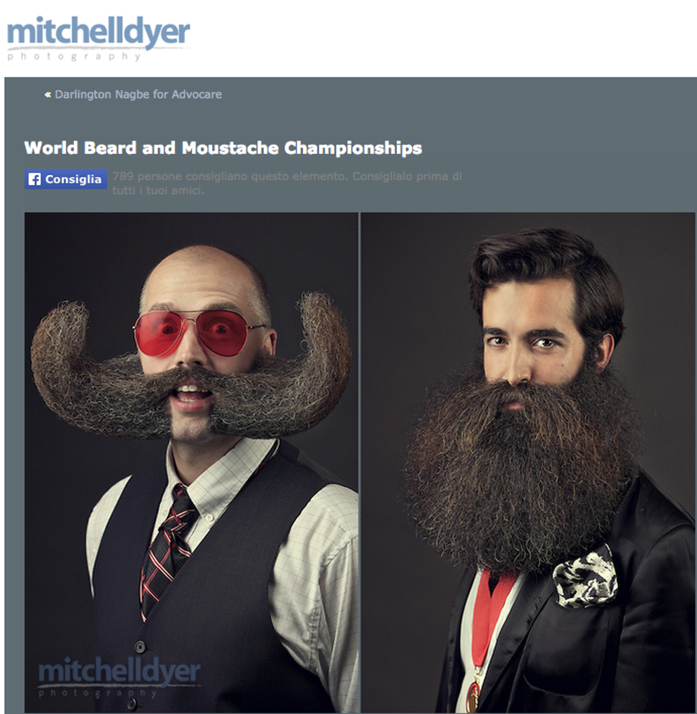 World beard and moustache championships: le barbe più belle del mondo