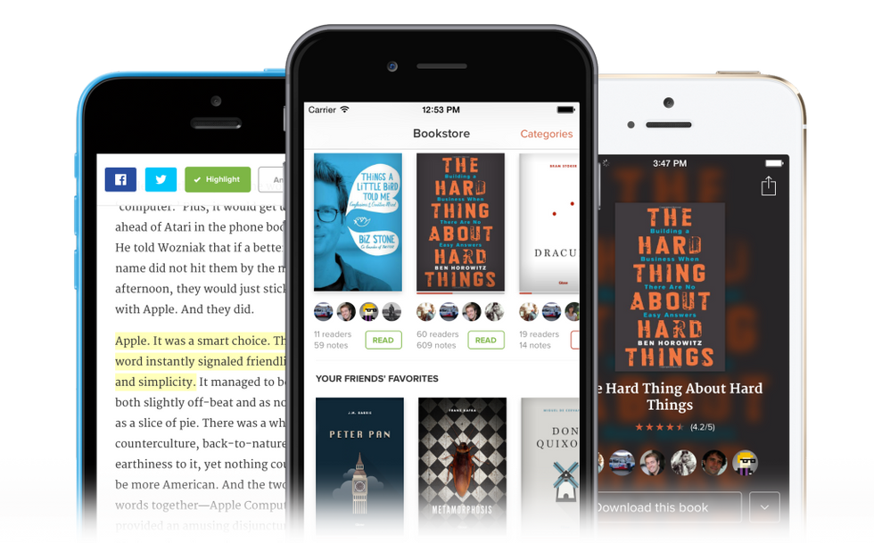 Glose sfida Kindle, ma il social reading è una partita persa