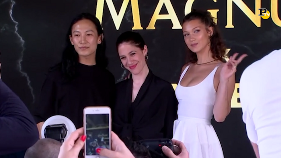 Festival di Cannes: Bella Hadid alla conferenza stampa per Magnum