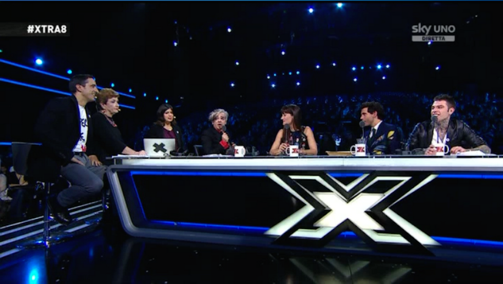 X Factor 8: lite in diretta tra Morgan e Fedez